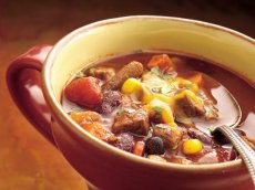 Slow Cooker Beef-Vegetable Chili
