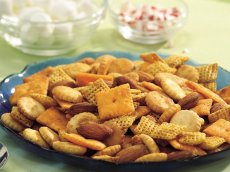 Slow Cooker Smoky Snack Mix