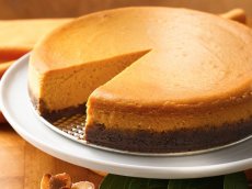 Pumpkin-Caramel Cheesecake