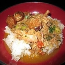 Chicken, Andouille and Shrimp Gumbo Recipe
