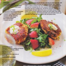 Maine Crab Cakes with Watercress and Strawberry Salad Recipe