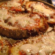 Italian Bread Pizza!! Recipe