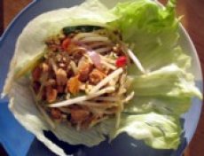 Chicken And Lettuce Wraps Recipe