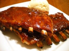Oven Barbequed Spare Ribs