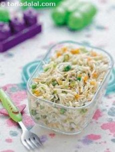 Vegetable Fried Rice ( Tiffin Treats For Kids )